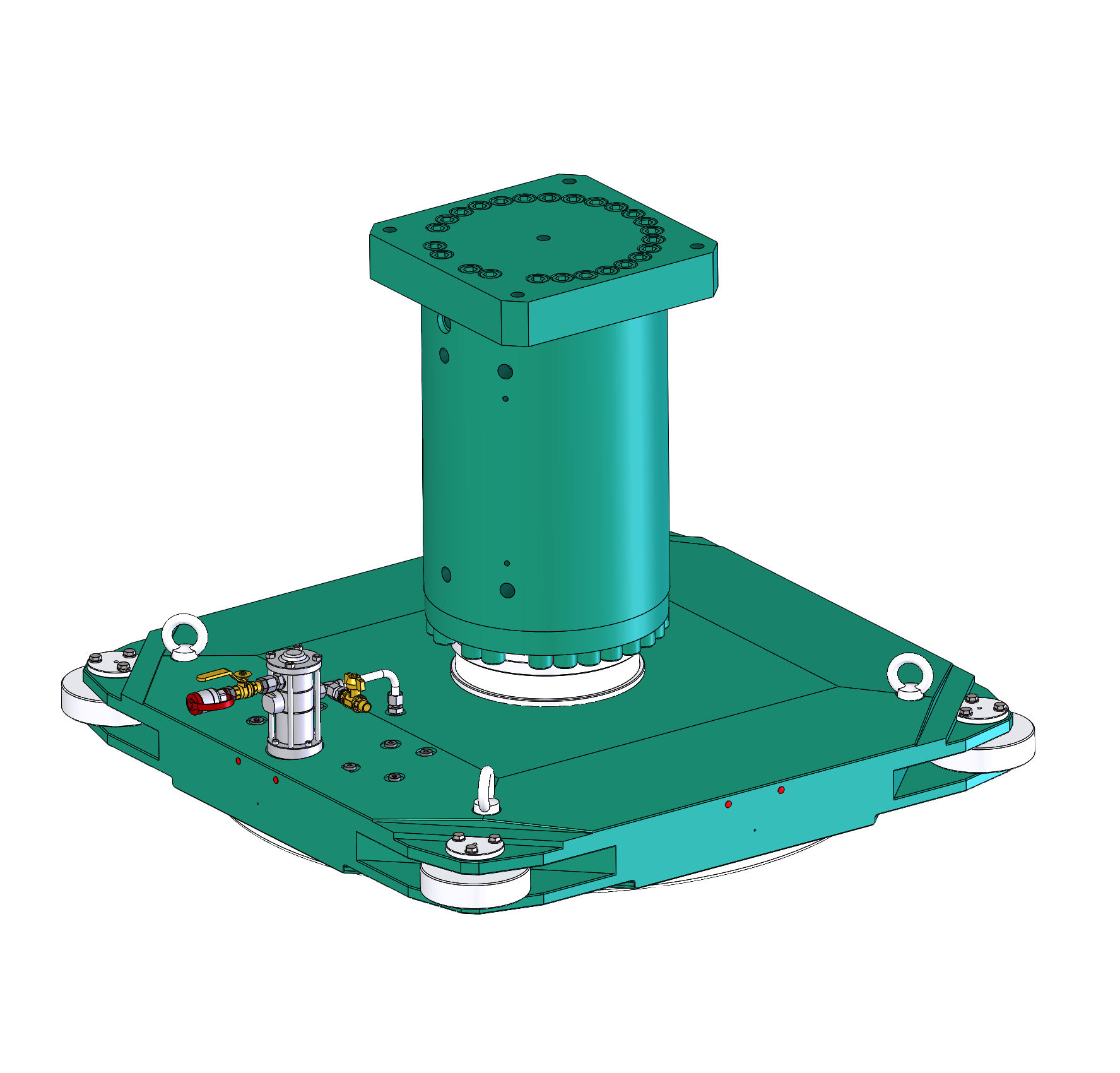 AirPadSliding M250330 (2'500 kN) — Hebetec