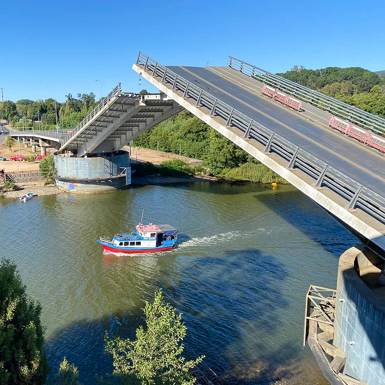 Cau Cau Brücke in Chile Cau Cau Brücke in Chile