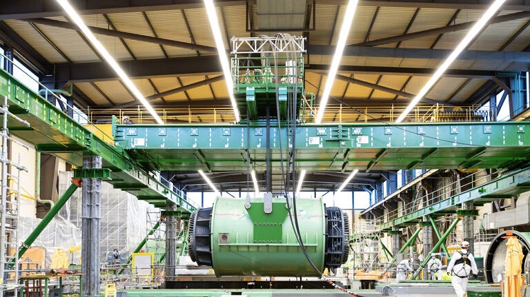 Generator-Stator_Maschinenhaus Generator-Stator_Maschinenhaus